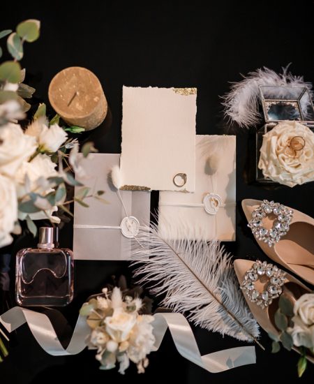 Bridal,Accessories,Such,As,Shoes,,Bouquet,,,Ring,And,Perfume